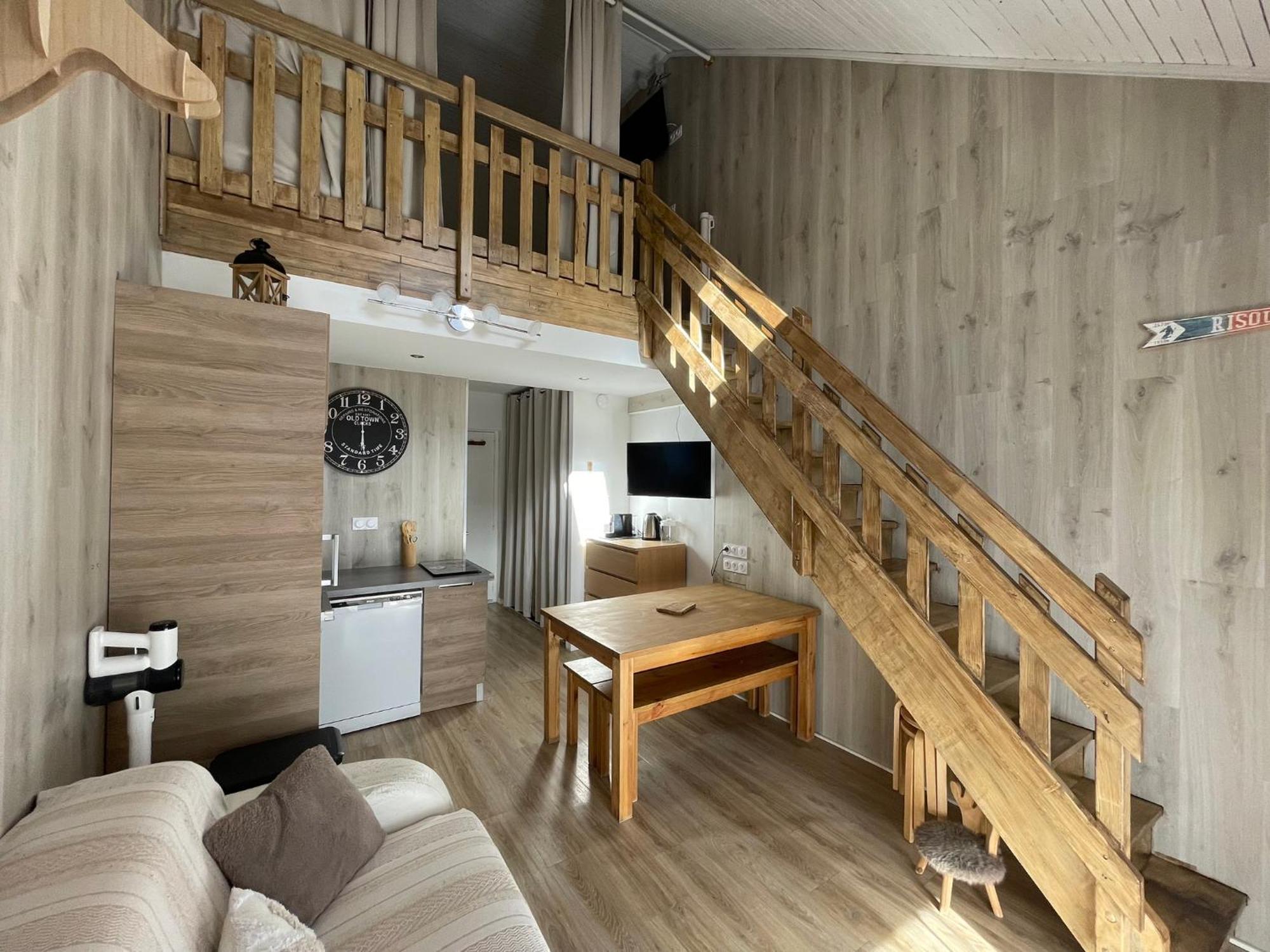 Risoul 1850 Beau Duplex Pour 6 Pers En Plein Centre De La Station Apartment ภายนอก รูปภาพ